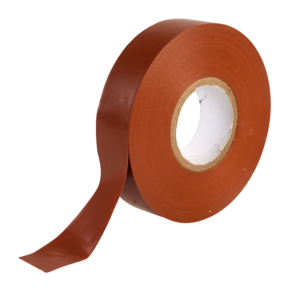 Ultratape Brown Pvc Electrical Insulating Tape 19Mm X 33M 5027785806325