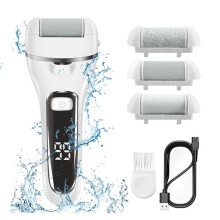 Electric Foot Callus Remover for Feet with Grinding Heads Rechargeable Foot Scraper Pedicure Machine Callus Remover B