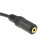 kenable 2.5mm Stereo Jack Plug to 2.5mm Jack Socket Extension Cable 3m 3