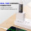 6-in-1 Multi-Function  Voltage Ammeter Power Meter Digital Display Curve Measurement USB Cell Phone Charging Tester 4