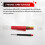 Solid Carpenter Pencil Woodworking Mechanical 3 Colors Refill Construction Marking Scriber Built-in Sharpener Red 4