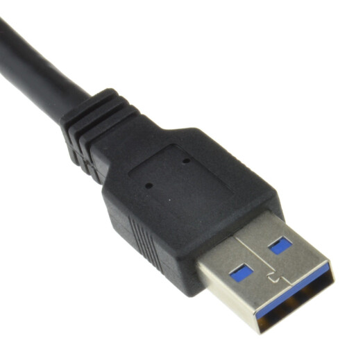 kenable USB 3.0 SuperSpeed Cable Type Plug A to Type B Plug BLACK 3m 1