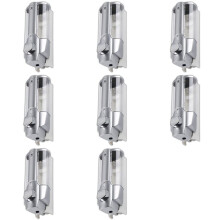 8X Soap Dispenser, Hand Dispenser Wall Mounted, Hand Gel Dispenser Manual 350Ml, Shower Gel, Shampoo Dispensers