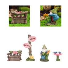 Fairy Garden Kit: Waterproof Resin, Hand Painted