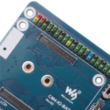 2X Waveshare CM4-IO-BASE-C Expansion Board for Raspberry Pi CM4 Basic Expansion Board Advanced Version RJ45+M.2 M KEY