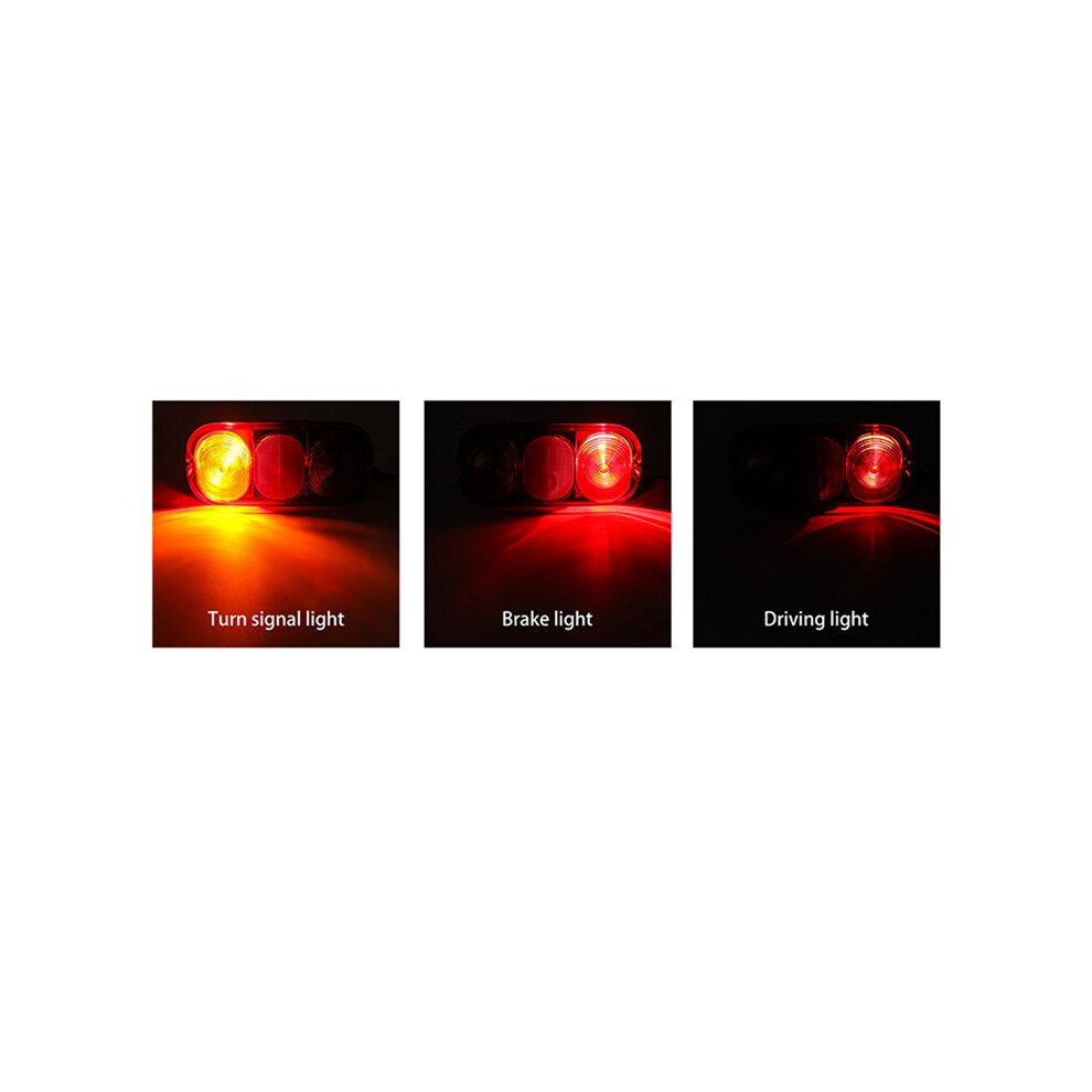 6X Excavator Rear Turn Signal Lamp Rear Brake Tail Lamp For Jcb 2Cx 3Cx 4Cx Project 12 & 21 4711415781618