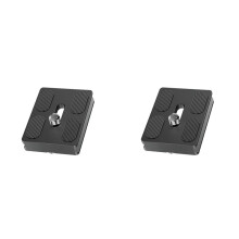 2X PU-50C Universal Tripod Plate Quick Release Plate Camera Quick Clamp PU Plate for Dslr Camera Arca Swiss