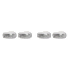 4 PCS Car Side Turn Light Lamp 34301-S5H-T02 Fit for 2002-2005 Transparent