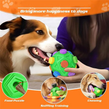 Giocattoli per Cani Snuffle Incoraggia le Abilità di Foraggiamento Addestramento Slow Food, Giocattoli Puzzle per Cani Adatti A Cani di Taglia