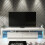 TV Unit Nova 200cm - White with Gloss Doors and LED Lights 4