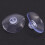 100Pcs 40Mm Clear Suction Cup Sucker Mushroom  Suction Cup Suction 10