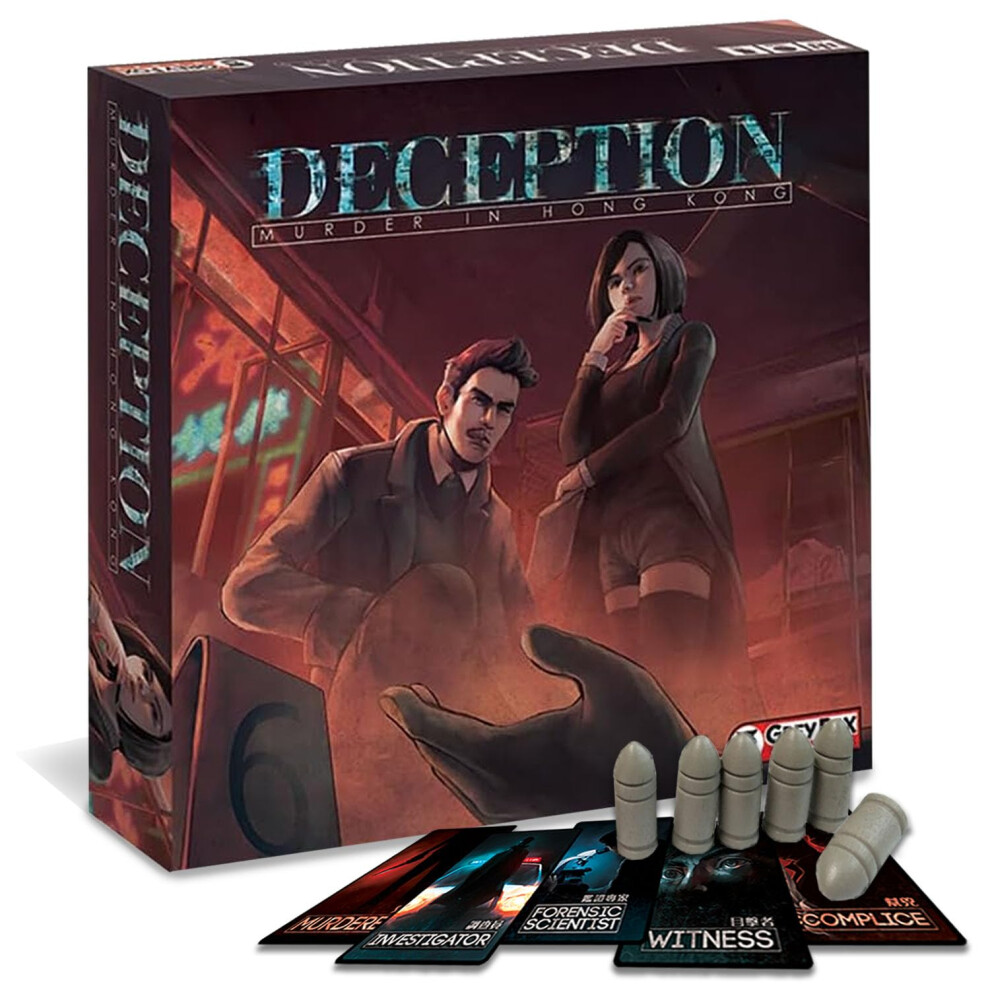 Photos - Board Game Jolly Thinkers PJOL01 Deception: Murder in Hong Kong, Mixed Colours,GFG96761