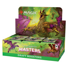 Magic The Gathering Commander Masters Draft Booster Box - 24 Packs