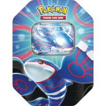 Pok?mon TCG: Azure Legends Tin ? Kyogre ex (4 Booster Packs & 1 Foil Promo Card)