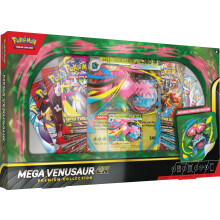 Pok?mon TCG: Mega Venusaur ex Premium Collection (1 Foil Promo Card, 1 Oversize Lenticular Promo Card & 8 Booster Packs)