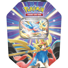 Pok?mon TCG: Slashing Legends Tin ? Zacian ex (1 Foil Promo Card & 4 Booster Packs)