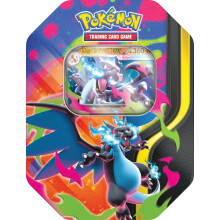 Pok?mon TCG: Mega Charizard Tin - Mega Charizard X ex (4 boosters & 1 foil promo card)