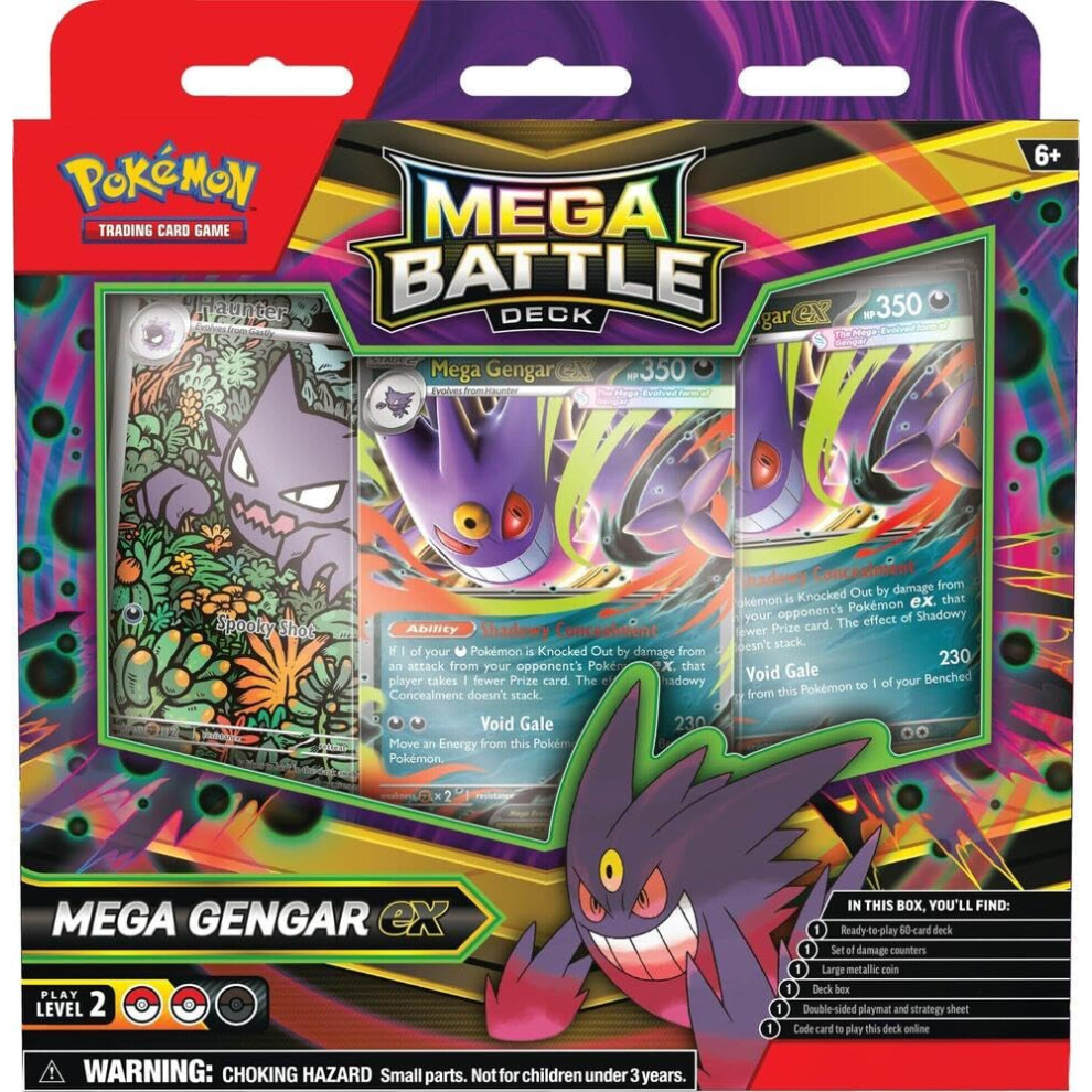 Pokémon Pokemon Trading Card Game Mega Battle Deck (Mega Gengar Ex)