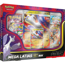 Pok?mon TCG: Mega Latias ex Box (1 foil promo card, 1 oversize lenticular card & 4 booster packs)