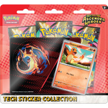 Pok?mon TCG: Mega Evolution?Ascended Heroes Tech Sticker Collection?Charmander (1 Foil Promo Card & 3 Booster Packs)