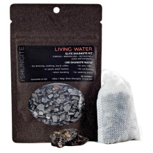 Modern ?M Shungite Living Water Kit | Ready to Use Authentic Elite Shungite Detoxification Stone Gravel Pouch Kit for Natural Water Purification,