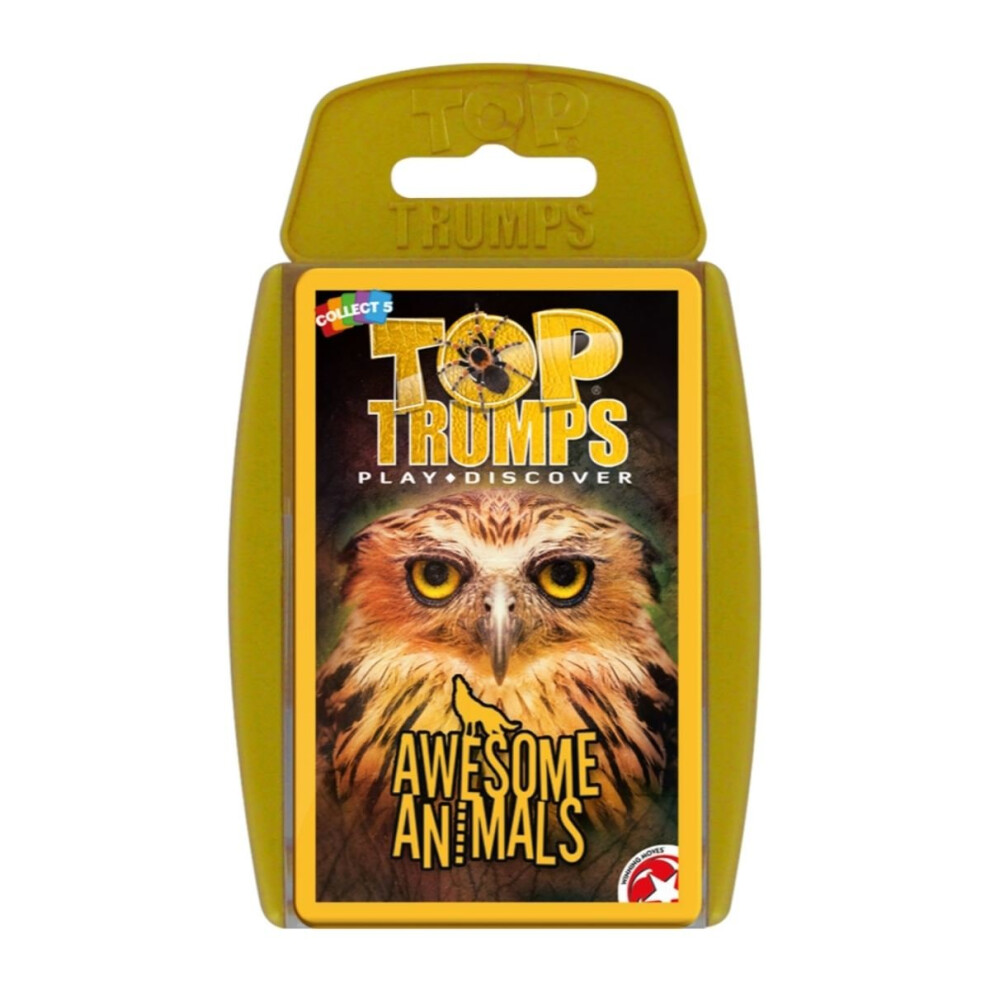 Top Trumps Awesome Animals Card Game