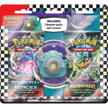 Pok?mon TCG: Back to School Eraser Blister ? Bellibolt (1 Eraser & 2 Booster Packs)