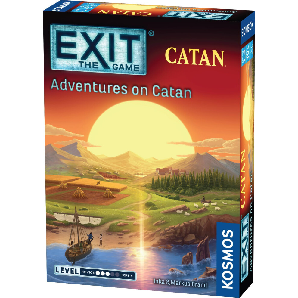 Photos - Board Game Thames & Kosmos EXIT ? Adventures on Catan Card Game | Escape Room Strategy for Adults & Kids | 1?4 Players | Ages 10+ | Cat 