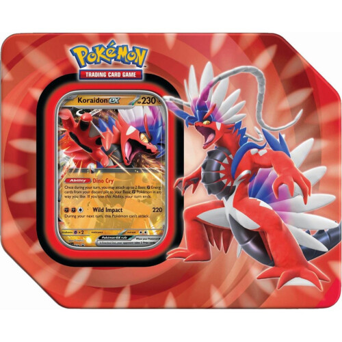 Pokémon Pokémon TCG: Paldea Legends Sommer Tin - Koraidon