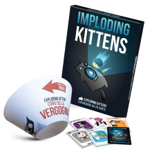 Asmodee - Imploding Kittens Expansion Card Game Exploding Kittens 8617 7-99 Years