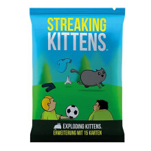 Exploding Kittens, Streaking Kittens, Expansion, Party Game, Card Game, 2-5 Players, From 7+ Years, 15+ Minutes, German