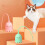 Interactive Toys Electric Intelligent Rolling  Toy Cats Pet Automatic Rotate Mouse Tail Kitten Teaser Stick 9