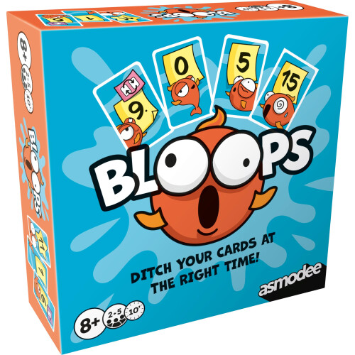 Asmodee Asmodee | Bloops | Memory Party Game | Ages 8+ | 2-5 Players | 10+ Minutes Playing Time