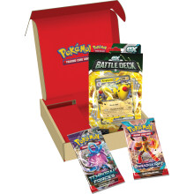 Pok?mon TCG: Ampharos ex Battle Deck & 2 Booster Bundle (Ready-to-Play 60-Card Deck)