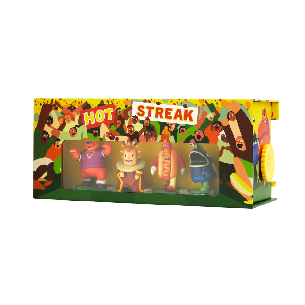 Photos - Board Game Hot Streak Party Game ? Bet, Race, Scream! Hilarious Mascot Racing  for Adults & Families Ages 8+ 2?9 Players Fast