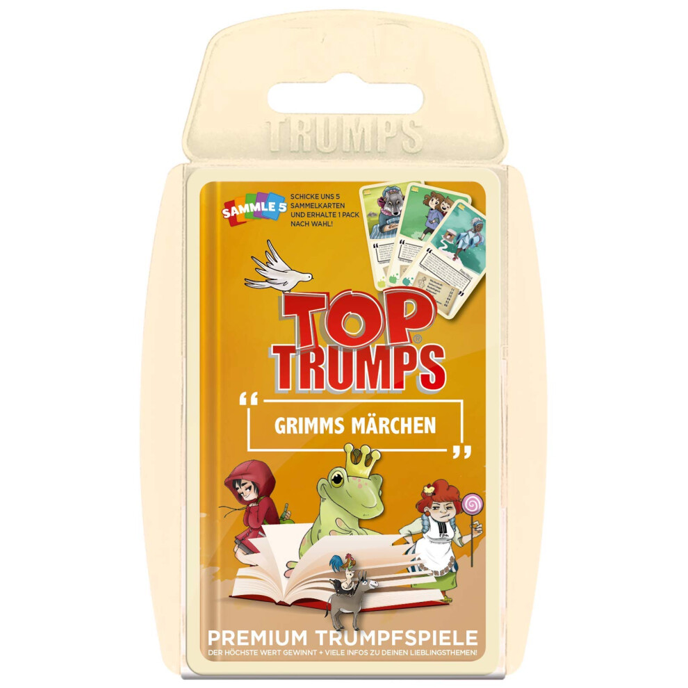 Photos - Board Game Winning Moves 63339 Grimms Top Trumps - Grimm's Fairy Tale, Trump Game 