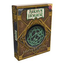 Z-Man Games, Arkham Horror: Lovecraft Letter, Connoisseur Game, Card Game, 2-6 Players, from 14+ Years, 30-45 Minutes, German