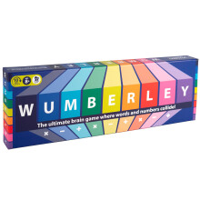 Kuckoo Games: Wumberley | The Fast-Paced Word & Numbers Game for Families | 10-Minute Brain Challenge Game for 2+ Players | Ages 8+ | Fun Educational