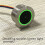 10X GM861 Metal LED Control Ring Indicator Light UART Interface 1D/2D Bar Code QR Code Barcode Reader Module 9