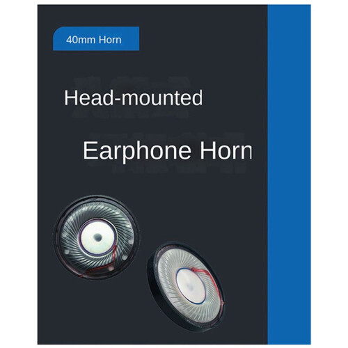 4X Hoofdtelefoonluidspreker 40 mm Luidspreker DIY-Hoofdtelefoonluidspreker Composietmembraanluidspreker Hoofdtelefoonluidsprekerstuurprogramma 2