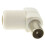 kenable RF Coax Right Angle PLUG for TV Aerial Cables - Freeview HD compatible 3