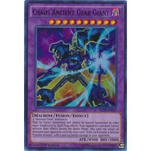 YU-GI-OH! - Chaos Ancient Gear Giant RATE-EN041 Super Rare 1st Edition Collectible Card Game Single Card, Mint, 1 Piece