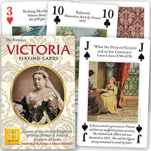 Queen Victoria (Her Life & Reign) Deck of 52 Playing Cards + Jokers