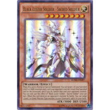 Yu-Gi-Oh! - Black Luster Soldier - Sacred Soldier (BOSH-EN097) - Breakers of Shadow - Unlimited Edition - Ultra Rare