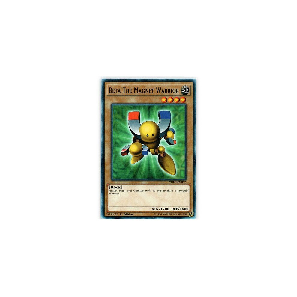 Yu-Gi-Oh! - Beta The Magnet Warrior (Ygld-Enb12) - Yugi's Legendary Decks - 1St Edition - Common By