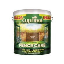 Cuprinol Less Mess Fence Care (Formerly Timber Care) 6L Autumn Gold by Cuprinol