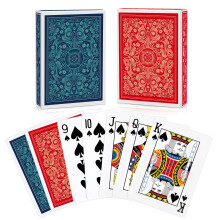 Aomaic 2 Pack Playing Cards Decks of Cards Poker Card for Adults Pack of Cards Professional Standard Index Playing Cards Set for Card Games Pinochle