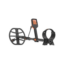 Quest Metal Detector X10 IDmaxX with High Performance Blade 11"x10" TurboD Dual D Coil Waterproof Lightweight Built-in USB-C Rechargeable Battery LED