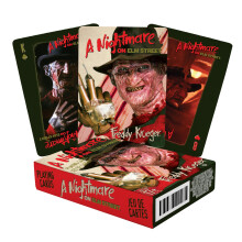 AQUARIUS A Nightmare on Elm Street Playing Cards - NOES Themed Deck of Cards for Your Favorite Card Games - Officially Licensed Merchandise &