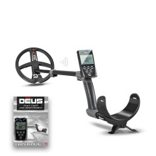 XP Metal Detectors Deus - Weatherproof and Fully Wireless, Ideal for Treasure and relic Hunting - 9" X35 Coil (35 Frequencies), Remote Control &